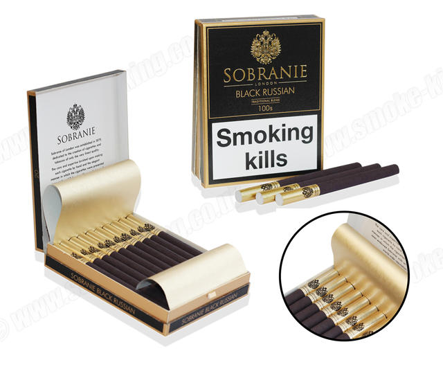 Sobranie Black Russian Cigarettes