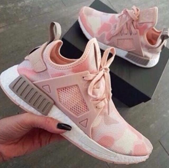 Pink trainers