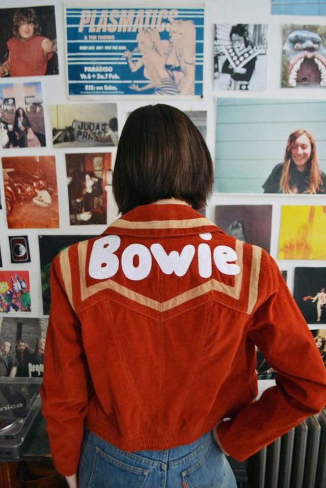 Burnt Red Cord Bowie Jacket
