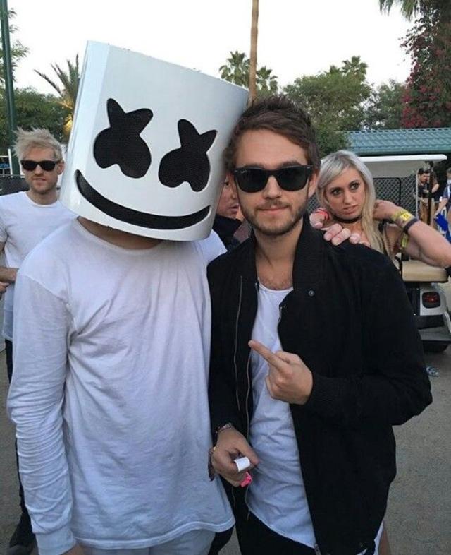 Marshmello with Zedd
